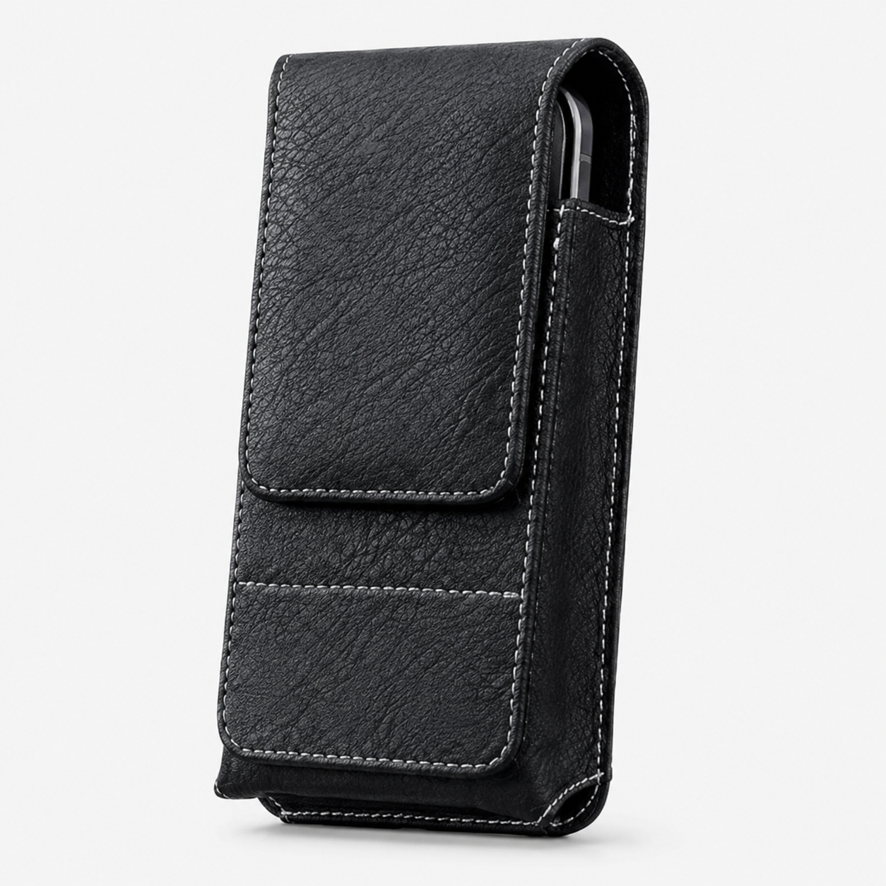 β‘ Big Discount | Waist Belt Cell Phone Pouch π± Multi-Pocket Leather Holster with Card Holder