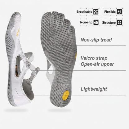 Classic FiveFingers Ballet Flats, Split-Toe Design, Breathable Barefoot Comfort