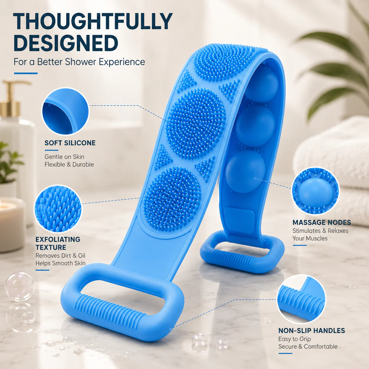 Silicone Bath Brush