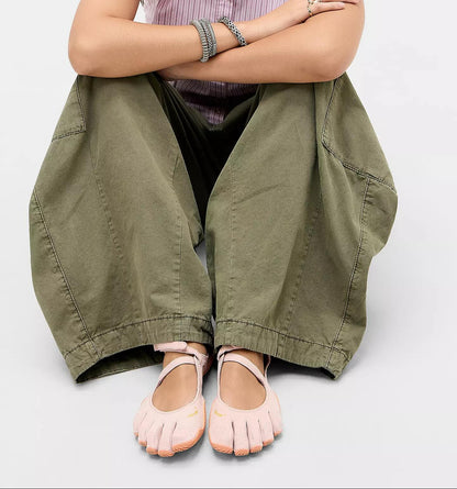 Classic FiveFingers Ballet Flats, Split-Toe Design, Breathable Barefoot Comfort